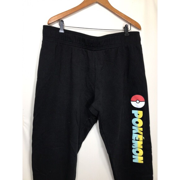 Pokemon Sweatpants Joggers Womens XLarge Black - Picture 3 of 7